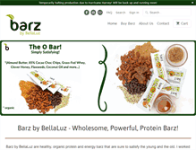 Tablet Screenshot of barzbybellaluz.com